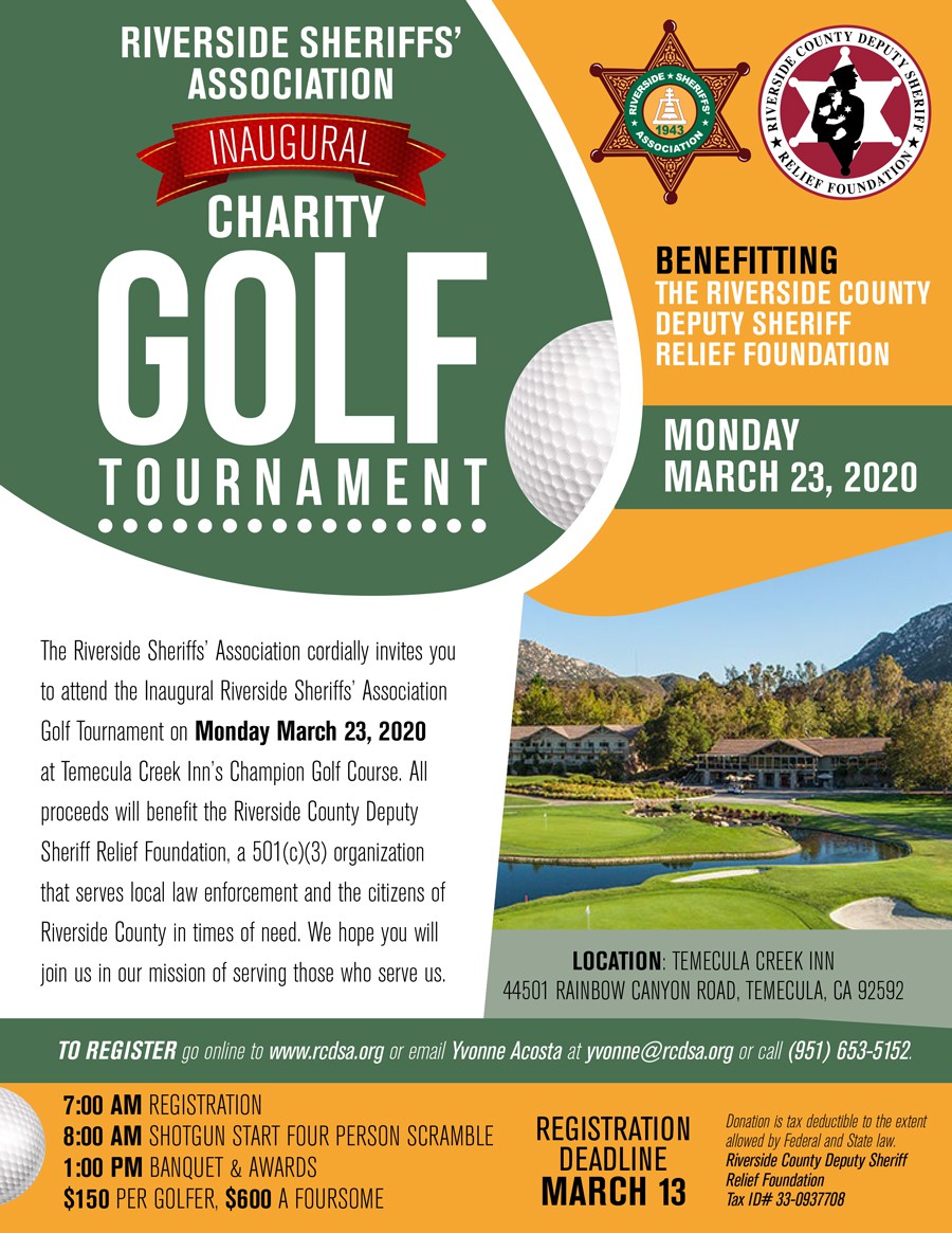 Register Today for the RCDSA Charity Golf Tournament! Westminster POA